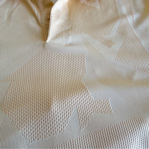 Nike Men's Dri Fit Mustard Yellow Textured Polo Shirt - Picture 7 of 15